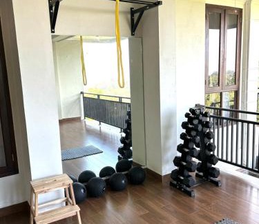 Lembang Villa | Villa Alleira - Mountain View, Gym, BBQ dengan Firepit
