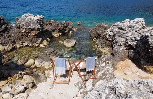Evgiros Villa | Villa Alma Lefkada: Oceanfront Escape with Private Beach
