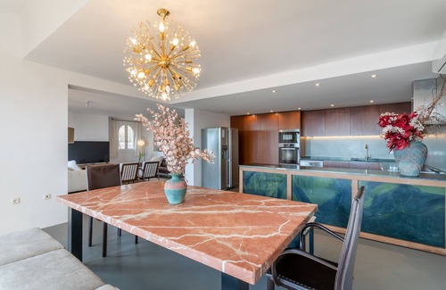 Gran Alacant Villa | Villa 'Almela's' with Ocean View, Pool and Spa Amenities