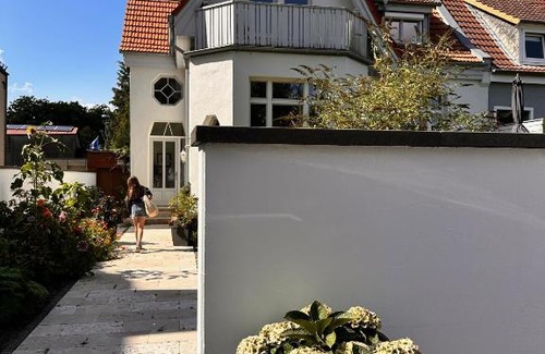 Eckernfoerde Villa | Beachfront Villa am Strand: Pet-Friendly Retreat with Spa