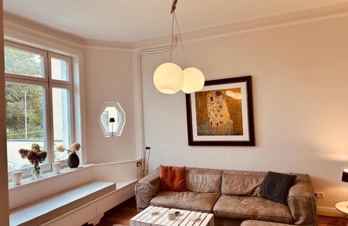 Eckernfoerde Villa | Beachfront Villa am Strand: Pet-Friendly Retreat with Spa