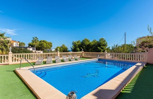 Calpe Villa | Villa Amanda - Pet-Friendly Oasis with Oceanfront Views