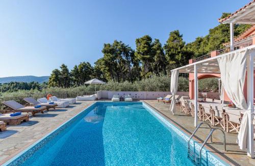 Alikias Villa | Elegant Villa Amaryllis with Oceanfront Views & Hot Tub
