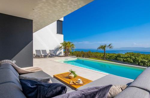 Kostrena Apartment | Elegant Villa Ameli Apartment with Pool - 5-Star Retreat