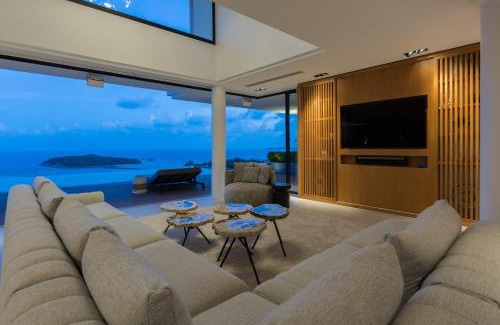 Choeng Mon Villa | Villa Amylia: Full-Service Retreat with Breathtaking Seaview