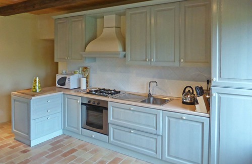 SantʼAngelo in Pontano Villa | Inviting Villa and Farmhouse with Pool on Private Estate
