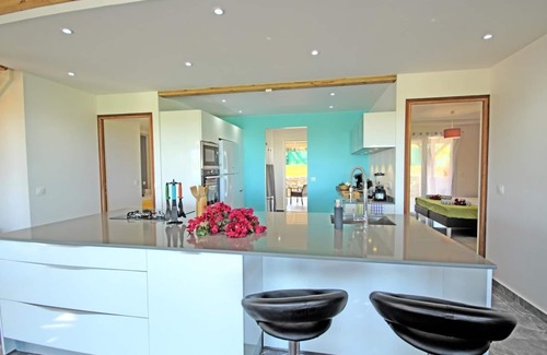 Saint-Francois Villa | Villa an kann la': Tropical Escape with Heated Pool & Spa