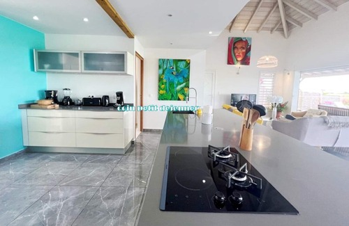 Saint-Francois Villa | Villa an kann la': Tropical Escape with Heated Pool & Spa