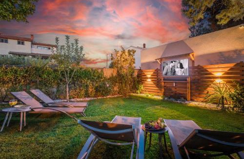 Fazana Villa | Villa Andrija: Family Retreat with Heated Pool & Ocean View