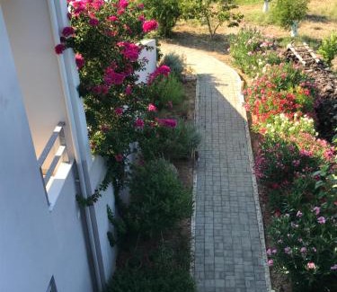 Drepano Villa | Idyllic Villa Apartment with Private Garden by the Beach