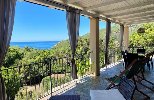 Rio nell'Elba Apartment | Seaview Villa at Peri - Family-Friendly Retreat with Pool