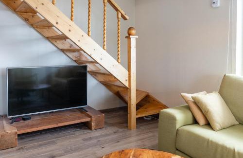 Rovaniemi Apartment | Villa Aurora Light: Oceanfront Retreat with Private Beach