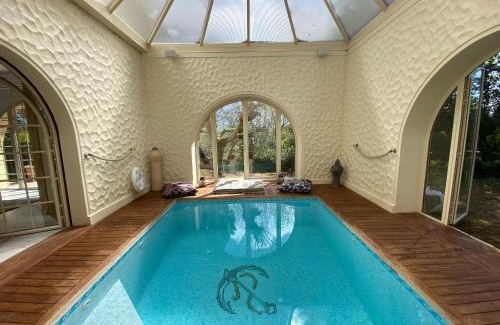 Arcachon Villa | Elegant Villa with Indoor Pool near Beach and Shops