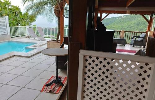 Marigot Villa | Idyllic Villa with Ocean View, Private Pool & Garden Retreat