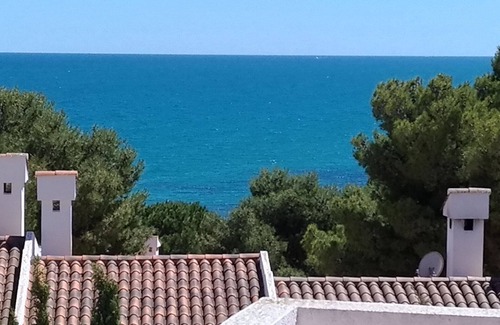 Peniscola Villa | Villa Azul: Private Pool Chalet with Oceanfront Bliss