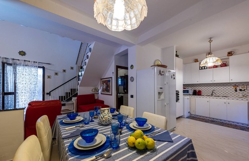Mazzaforno Villa | Villa "Azzurra": Oceanfront Retreat with Private Terrace