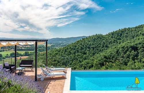 Bivio Lugnano Villa | Villa Badia: Family-Friendly Retreat with Private Pool