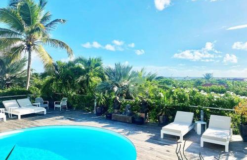 Orient Bay Villa | Villa Bel'Vue: Oceanfront Retreat 350m from the Beach