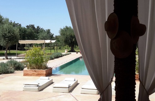 Tassoultante House | Relax at Beldi House with Private Pool & Ocean Views