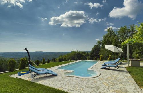 Lupoglav Villa | Villa Bella: Family-Friendly Stay with Pool & 9.5 Review Score