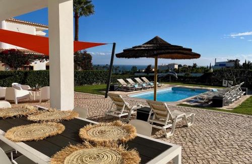 Albufeira Apartment | Villa Bellevue 4: Oceanfront Bliss with Pool & Kids' Fun