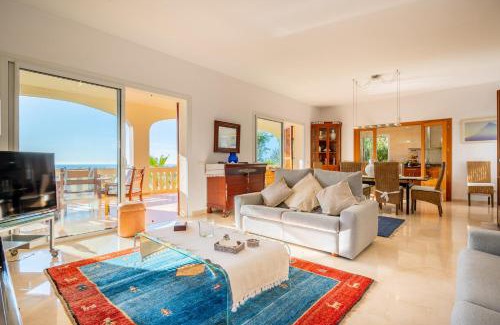 Portals Nous Villa | Oceanfront Villa Bendinat 10 with Pool & Hot Tub