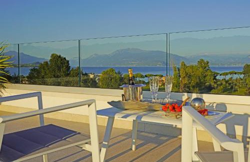 Lonato del Garda Apartment | Elegant Villa Bianca Apartments with Ocean Views & Pool