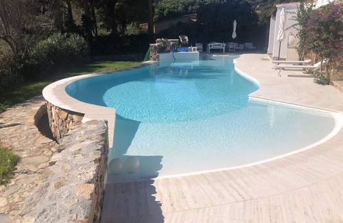 Porto Sa Ruxi Villa | Villa Bibi: Oceanfront Retreat with Pool & Private Beach