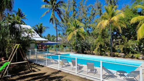 La Saline Les Bains Villa | Elegant Villa Bois de Sable with Pool in La Saline Les Bains