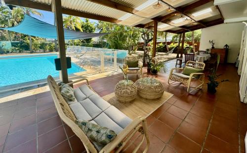 La Saline Les Bains Villa | Elegant Villa Bois de Sable with Pool in La Saline Les Bains