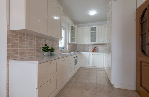 Herzegovina-Neretva Canton Villa | Serene Villa Borak Oasis with Pool and Ocean Views