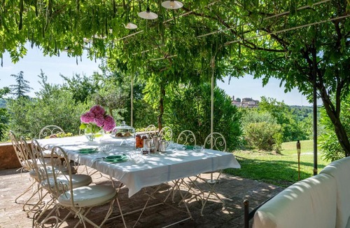 Soglio Villa | Elegant Holiday Home Bric del Vento with Pool & Fireplace