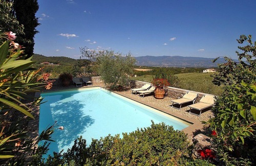 Ponte Agli Stolli Villa | Villa Buonagrazia: Discover Tuscan Elegance and Poolside Bliss
