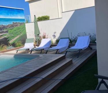 Vaux-sur-Mer Villa | Experience Villa Côte Mer 17: Rated 10/10 with Pool Access