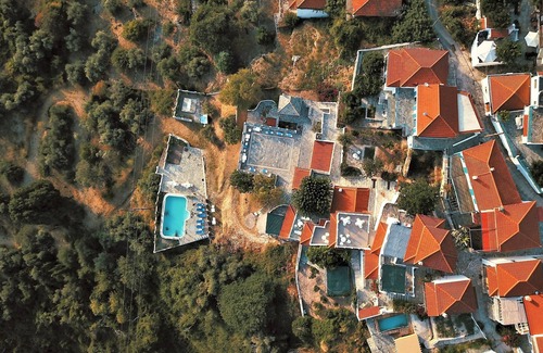 Xanthi Region Villa | Villa CAMELIA+VERONICA: Panoramic Pool & Egean Views