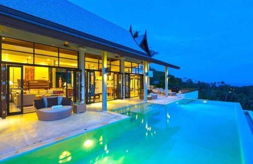 Laem Set Villa | Villa Camille: Relax with Panoramic Views & Private Pool