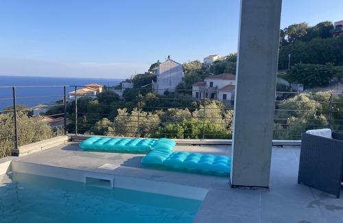 Pietranera Villa | Villa Cap Corse: Panoramic Sea Views Near Bastia