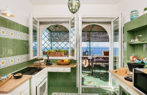 Massa Lubrense Villa | Villa Capriccio: Oceanfront Retreat with Pool & Top Ratings