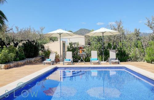 Santa Maria del Cami Villa | Relax at Villa Cas Frares - Family-Friendly with Private Pool