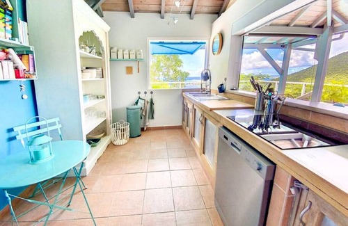 Almond Grove Villa | Villa Casa Blue: Oceanview Retreat with Family Amenities