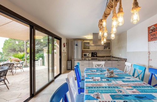 Lloret de Mar Villa | Villa Casa Pollino: Oceanfront Retreat with Pool & Spa