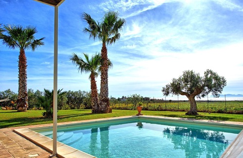 Trapani Villa | Villa Casale: Serene Sicily Getaway with Pool & Ocean Views