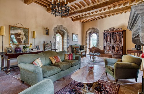 Monteluiano Villa | Villa 'Castello Di Magrano' with Private Pool & Terrace
