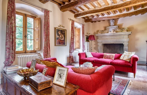 Monteluiano Villa | Villa 'Castello Di Magrano' with Private Pool & Terrace