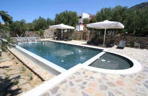 Istron Apartment | Villa Castello: Oceanfront Retreat with Pool & Restaurant
