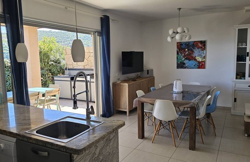 Tarcu Villa | Villa Colomba: Oceanfront Retreat with Pool and Breakfast