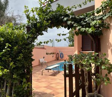 Quartu Sant'Elena Villa | Beautiful Villa with Pool and Garden Steps from the Sea
