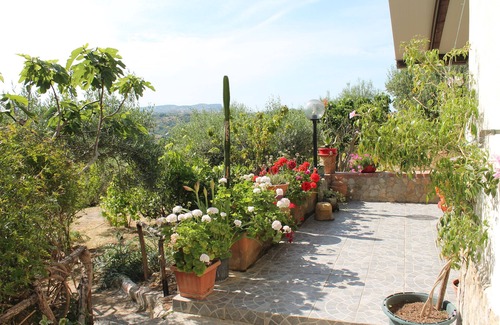 Altavilla Milicia Villa | Villa Costa Grande: Relax in a Garden Oasis with Ocean Views