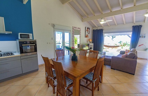 Deshaies Villa | Villa Cyann: Oceanfront Retreat with Jacuzzi Near Grande-Anse