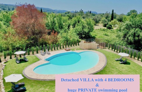 Sfakera Villa | Relax at Villa Dafni: Private Pool & Oceanfront Views
